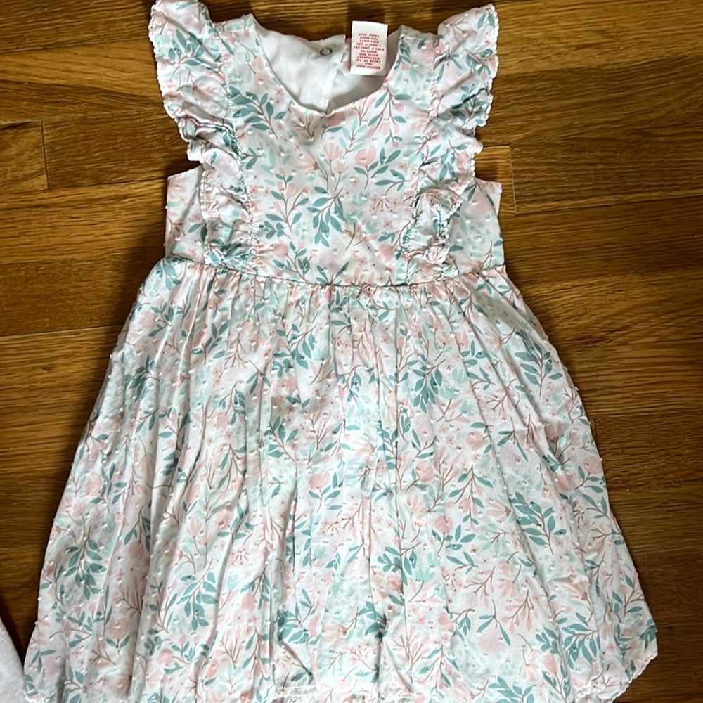 Shabby chic, floral dress
